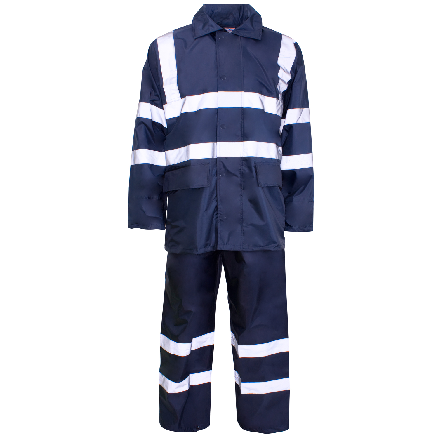 Picture of Supertouch Polyester/PVC Hi Vis Rainwear - Rainsuit