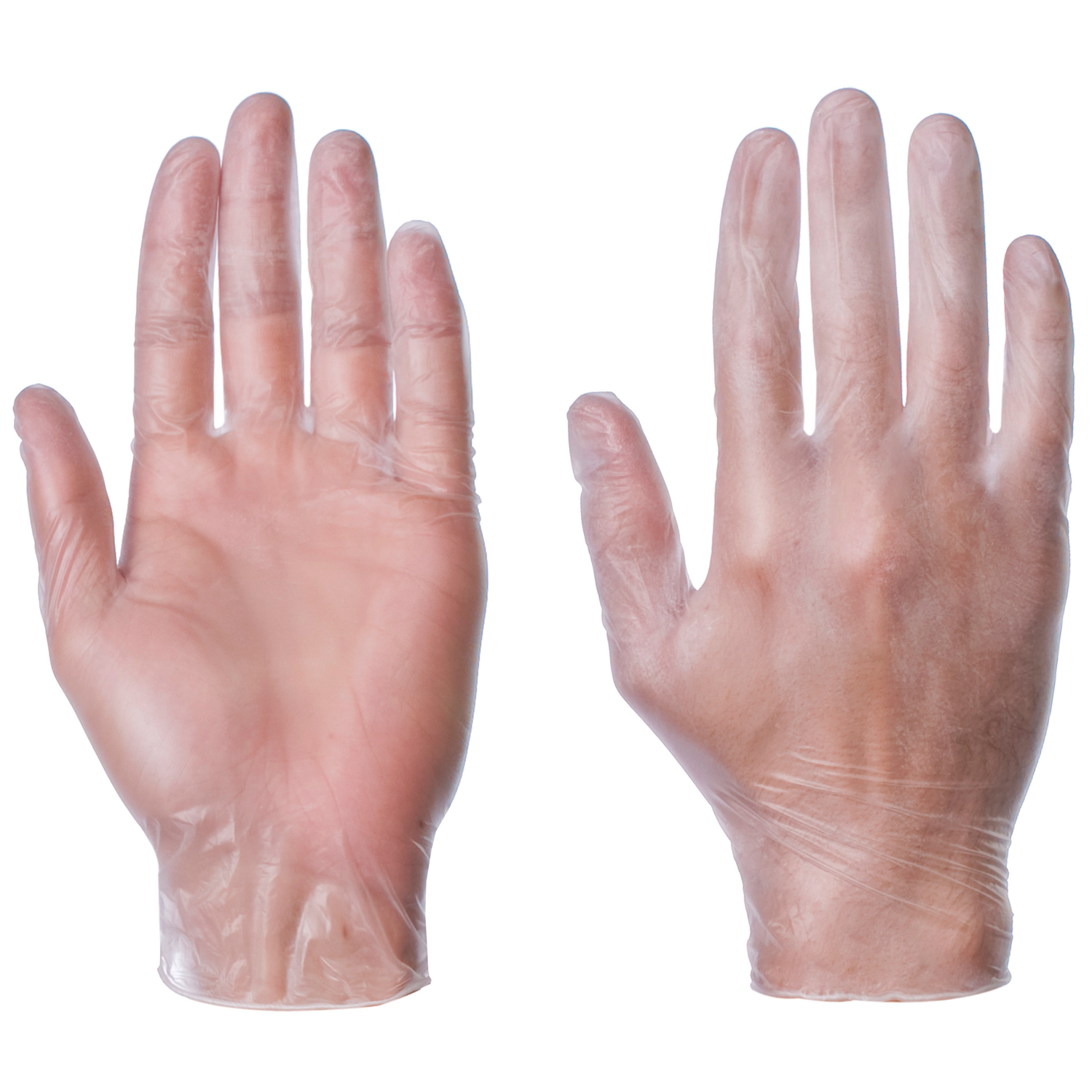 Vinyl Gloves - Powder Free - Clear - Medium