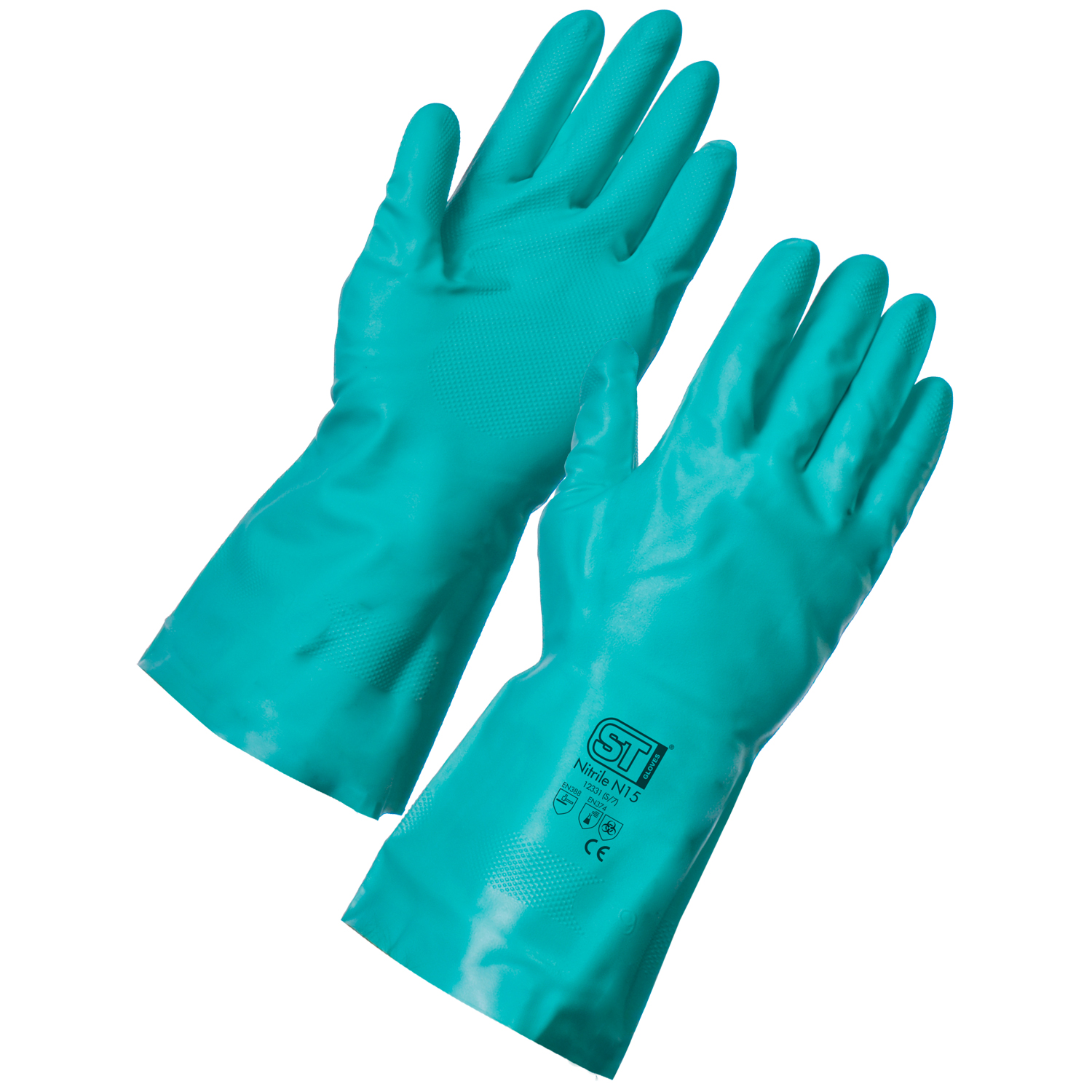 Nitrile Glove - Green - N15 - Size 7