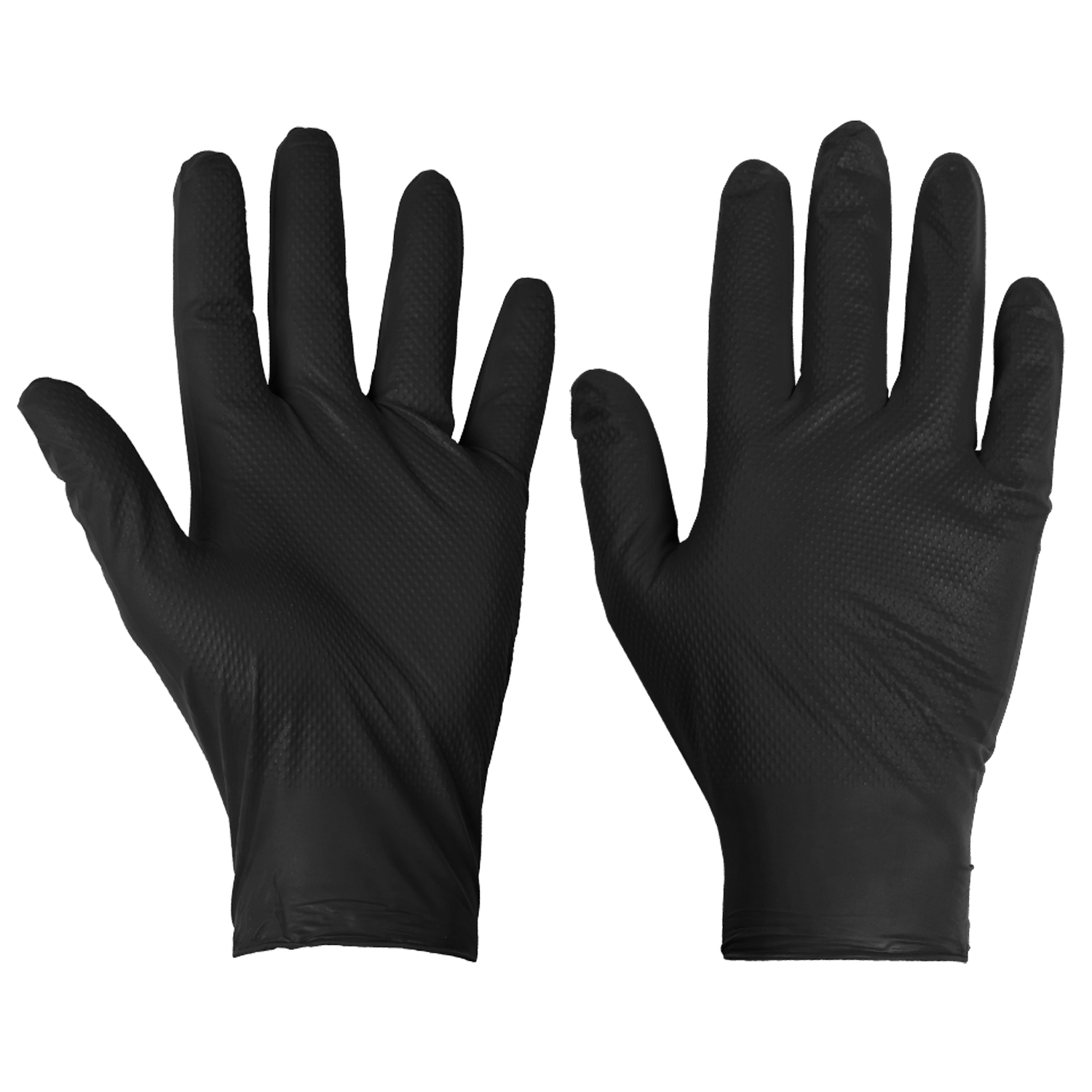 Black Diamond Grip - Nitrile Gloves - Powder Free - Small
