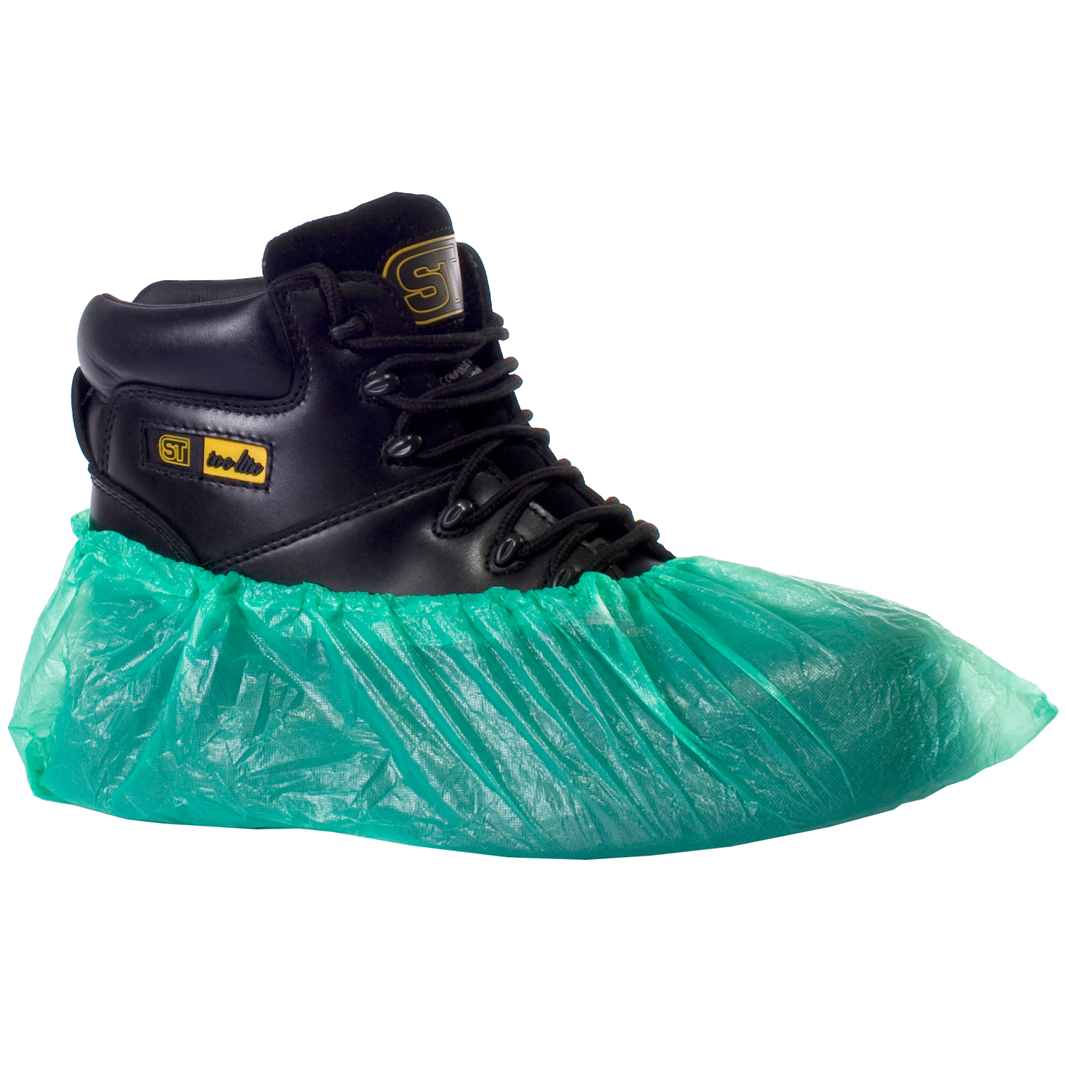 Shoe Cover CPE 16 Green - 20x100