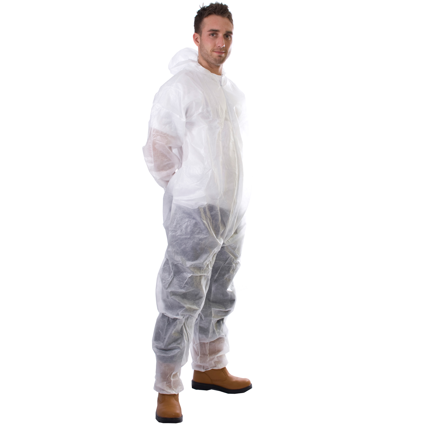 Coverall Non-Woven White - Small