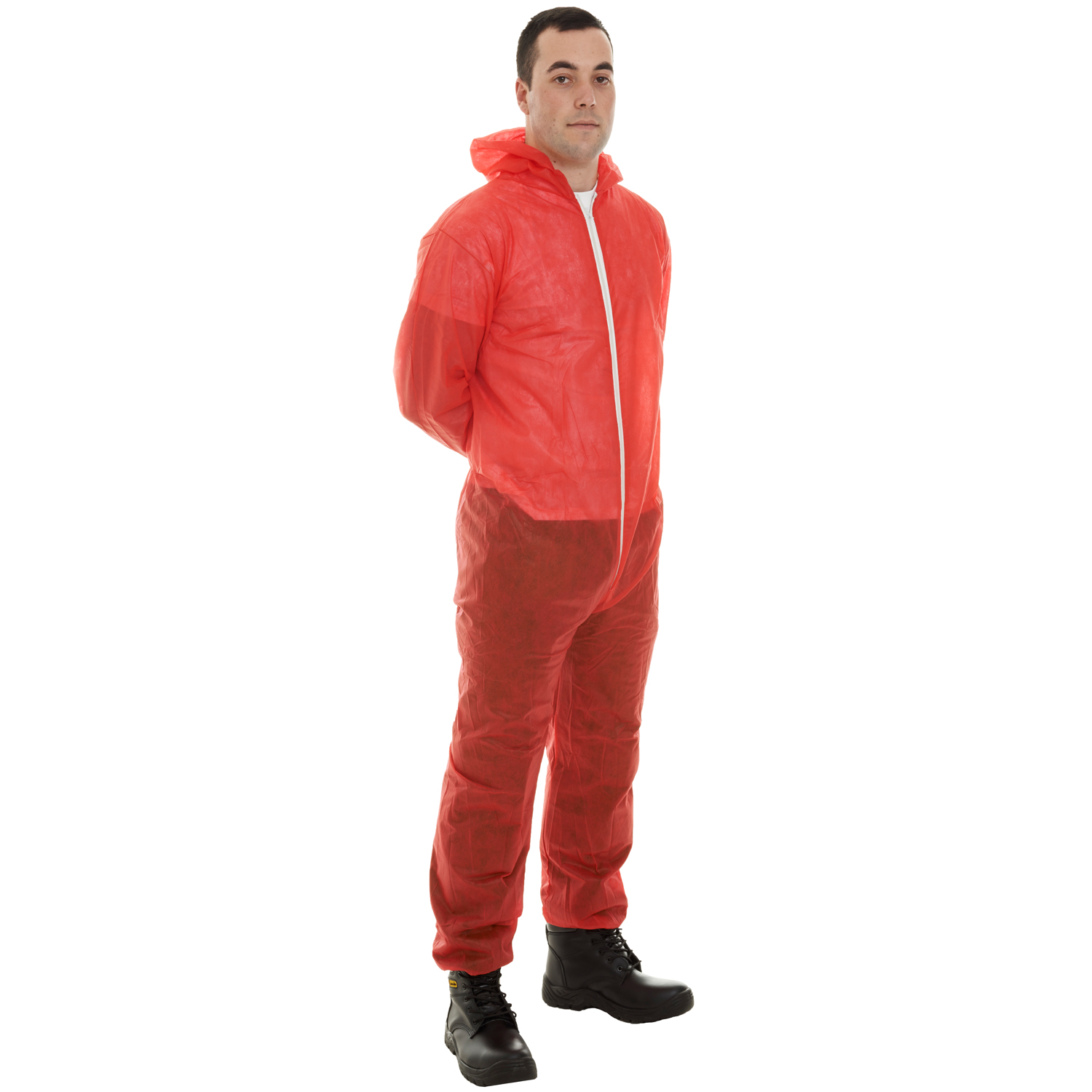 Coverall Non-Woven Red - Small