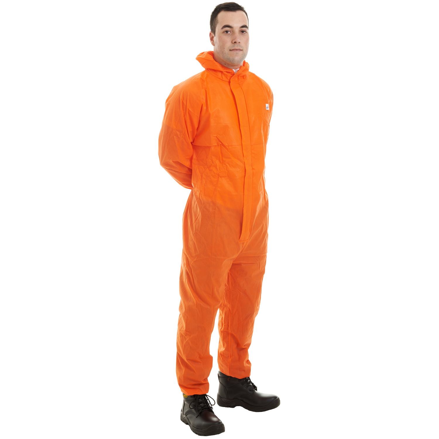 Supertex SMS Disposable Coverall Orange - Small