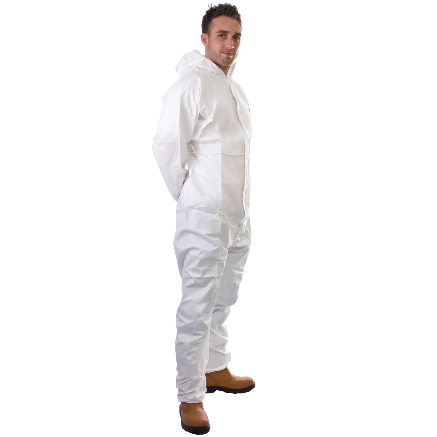 White Disposable Coverall 65g/m2 - Supertex - Medium