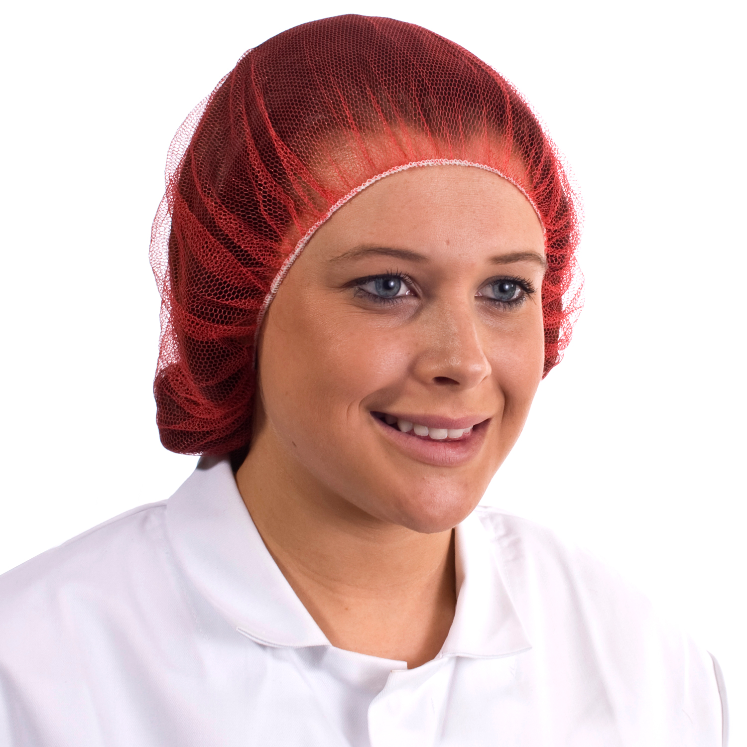 Hairnet(Cap) Nylon Red - 10x100
