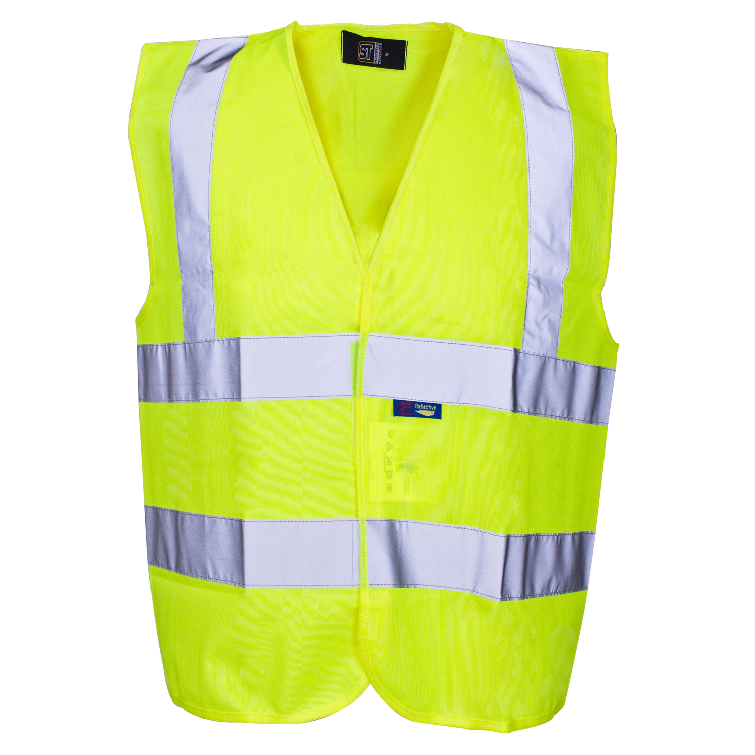 HV Builders Short Vest Yellow 2B&B EN471/2 - Small