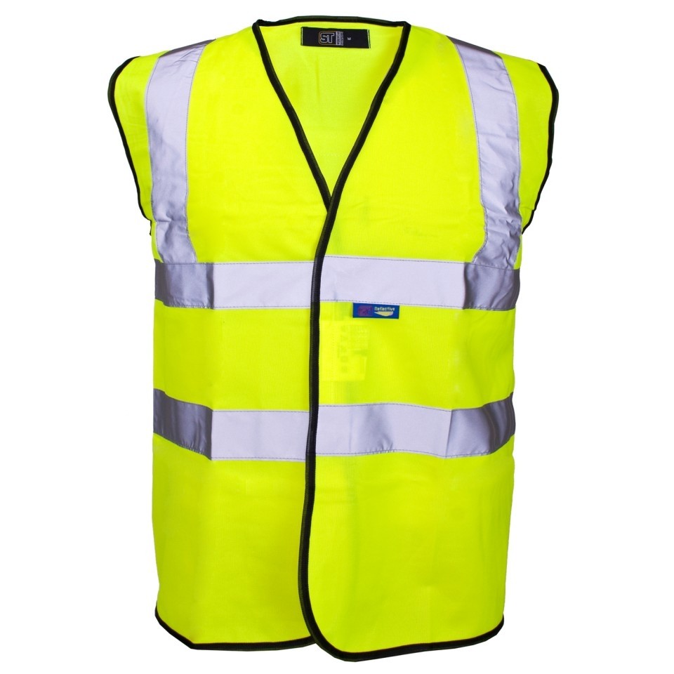 Yellow Hi-Vis Vests Printers Pack