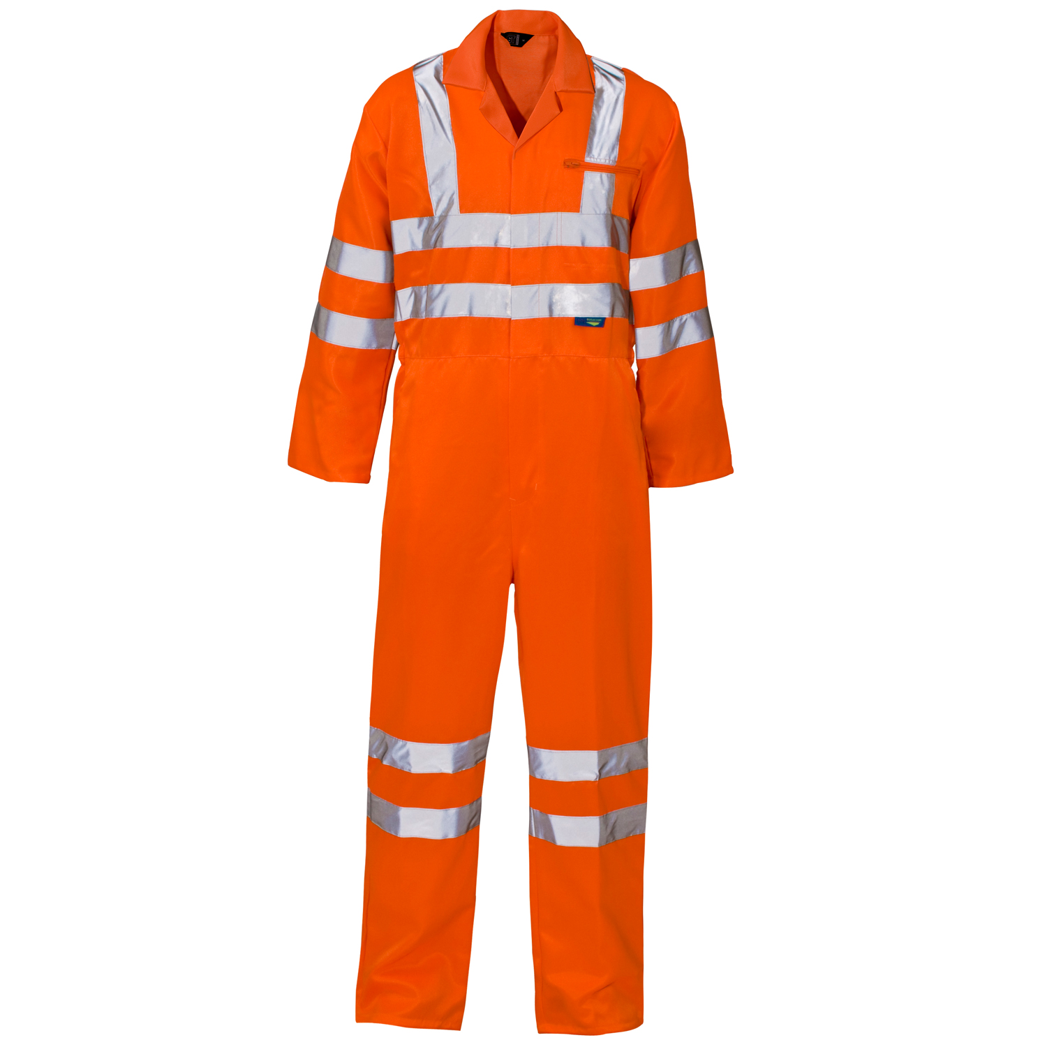 Hi-Vis Coverall Orange EN471-3 Go/Rt3279 - Small