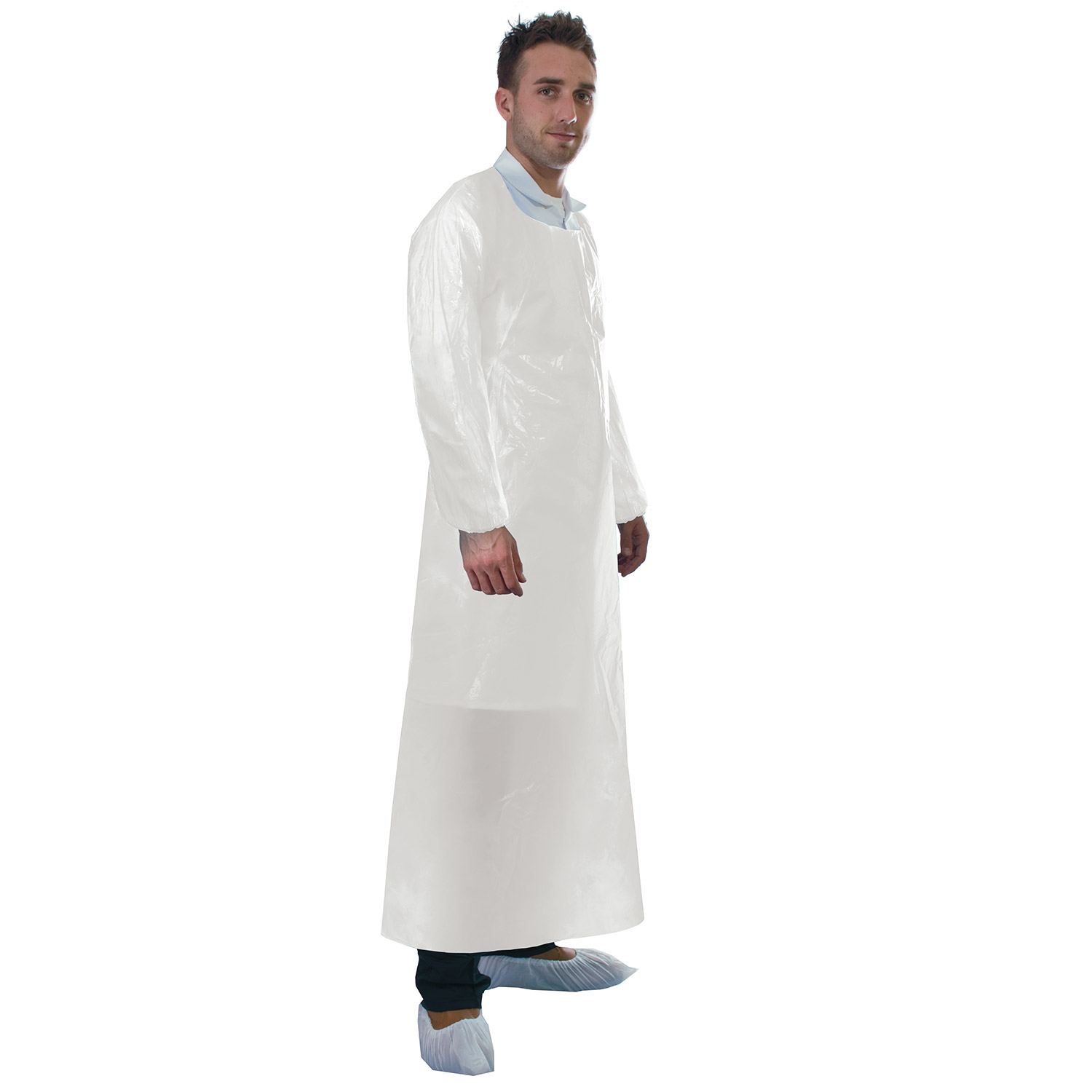 PE Apron With Sleeves
