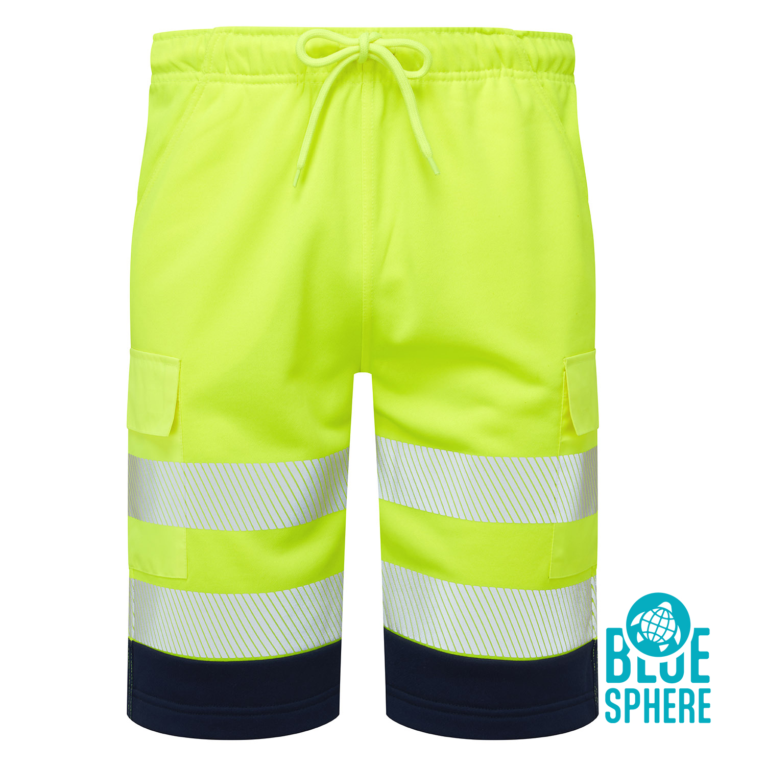 Picture of Essentials Hi-Vis Eco CottonCool Yellow Shorts