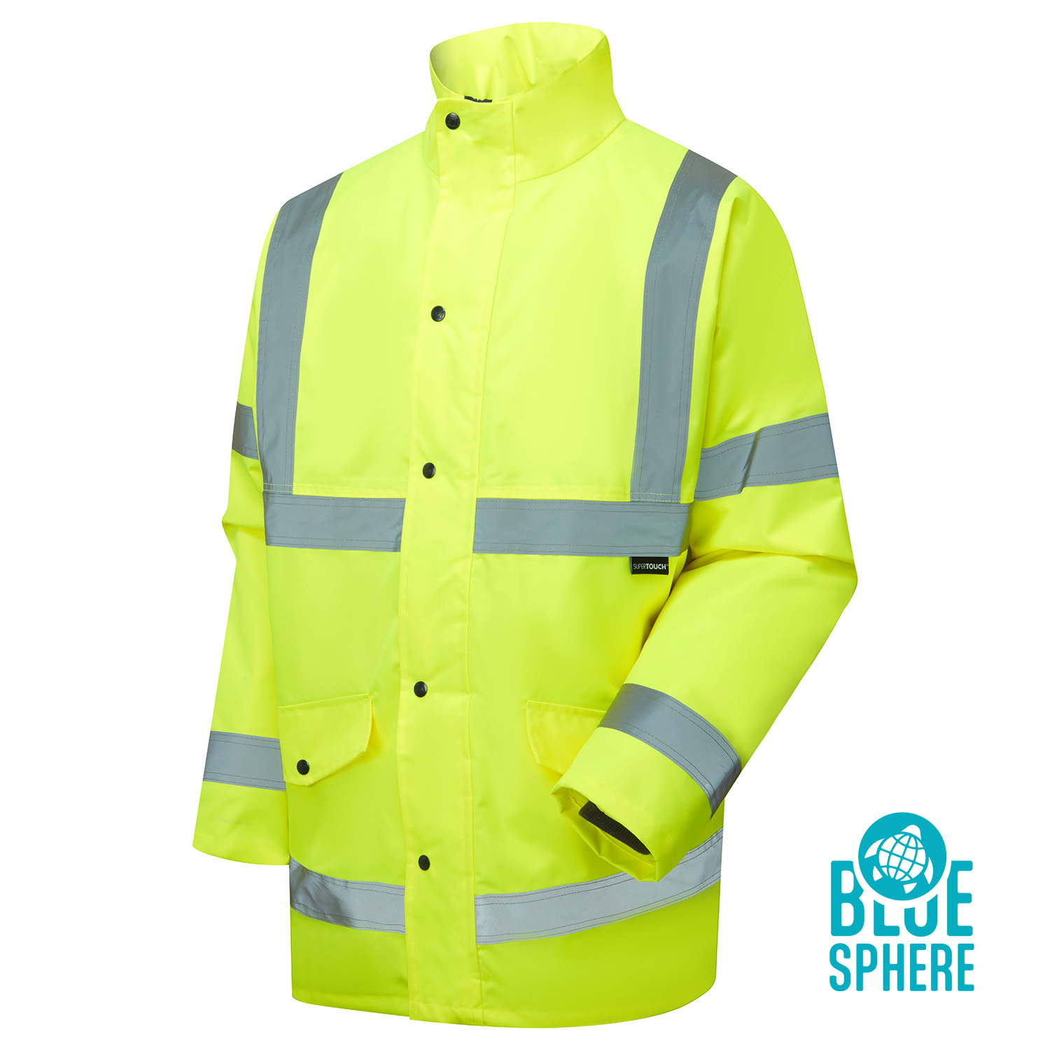 Picture of Supertouch Eco Hi Vis Yellow Parka