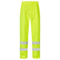 Supertouch Hi Vis Yellow Overtrousers