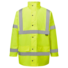 Supertouch Hi Vis Yellow Standard Parka