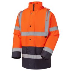 Supertouch Hi Vis Orange 2 Tone Parka