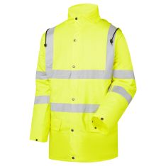 Stormflex® Hi Vis Yellow PU Padded Parka