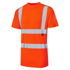 Supertouch Hi Vis Orange Bird Eye T-Shirt