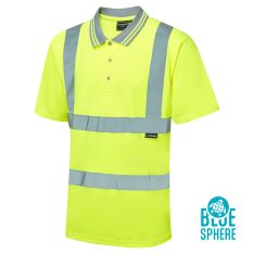 Eco Hi Vis Yellow Polo Shirt
