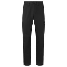 Essentials Black Stretch Panel Combat Trouser
