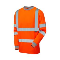 Hi Vis Orange Long Sleeve T-Shirt