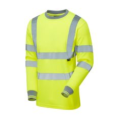 Hi Vis Yellow Long Sleeve T-Shirt