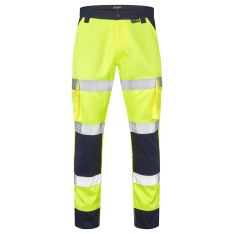 Supertouch Hi-Vis 2 Tone Yellow Combat Trousers