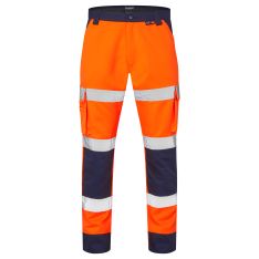 Supertouch Hi-Vis 2 Tone Orange Combat Trousers