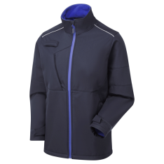 System Eco 3 Layer Navy/Royal Blue Softshell Jacket – Women's