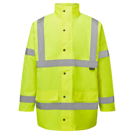 Supertouch Hi Vis Yellow Standard Parka