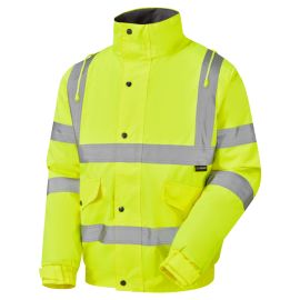 Supertouch Hi Vis Yellow Standard Storm Bomber Jacket