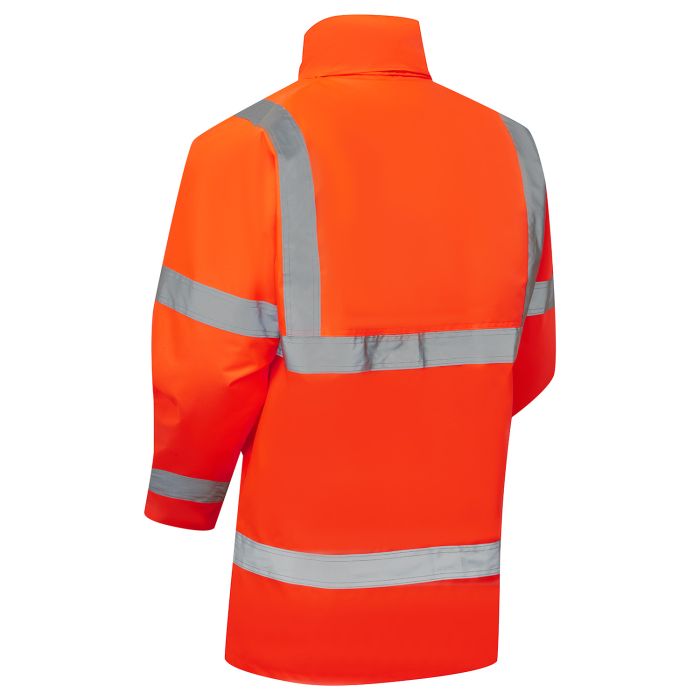 Eco Hi Vis Winter Padded Orange Parka