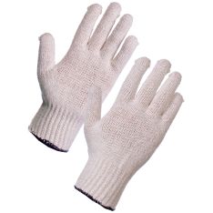 Supertouch Seamless Mixed Fibre Polycotton Gloves