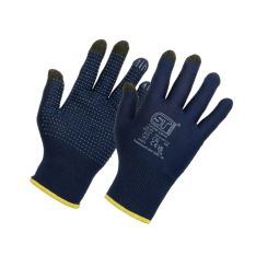 Dotted Palm Touchscreen Grocer Gloves 