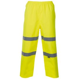 Supertouch Hi Vis Yellow Breathable Trousers
