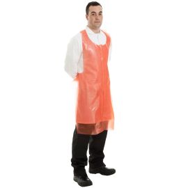 Supertouch 50 Micron PE Aprons Flat-Packed