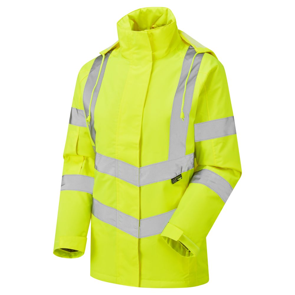 Yellow Ladies Hi Vis Yellow Kamela Padded Jacket