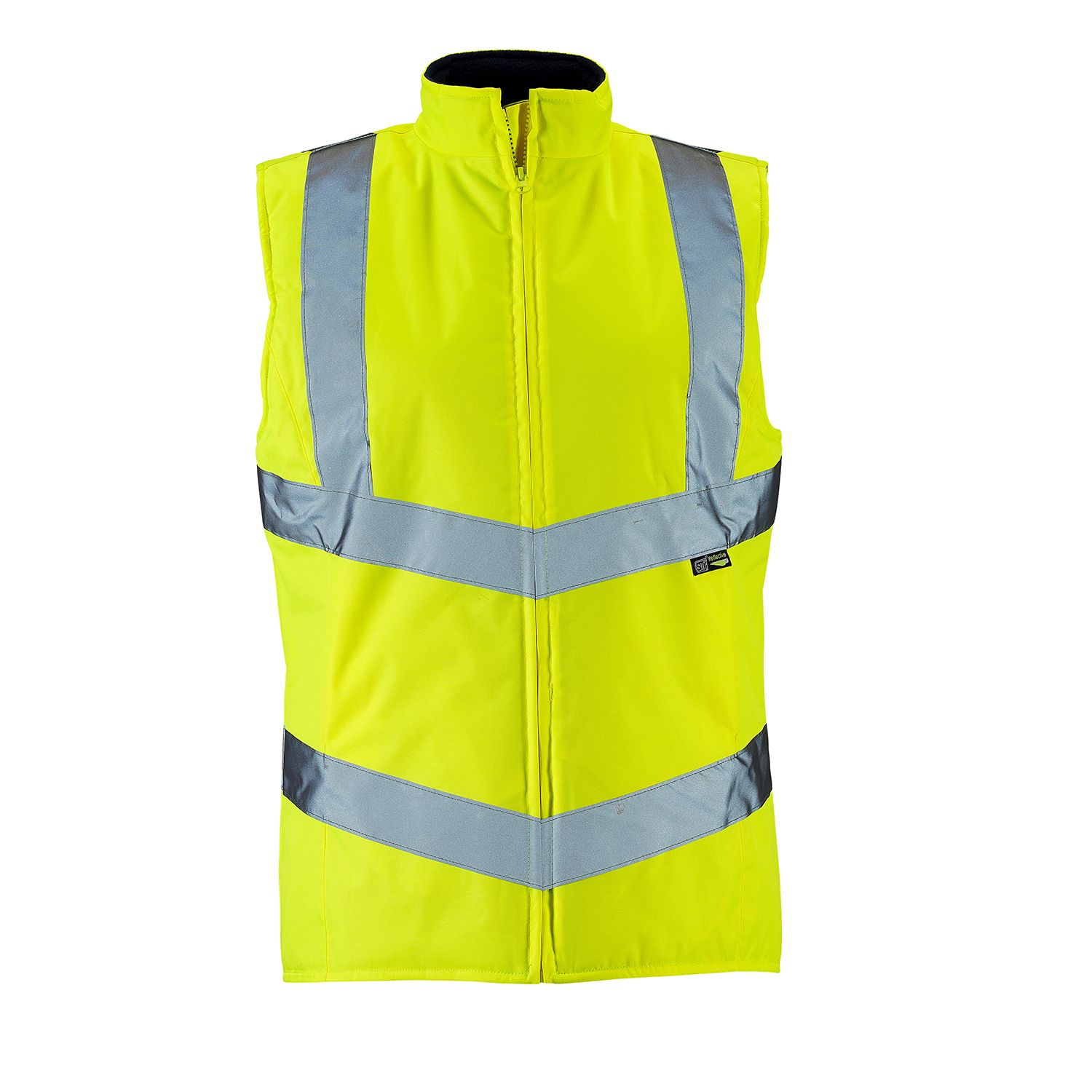Yellow Ladies Hi Vis Yellow Anjali Body Warmer