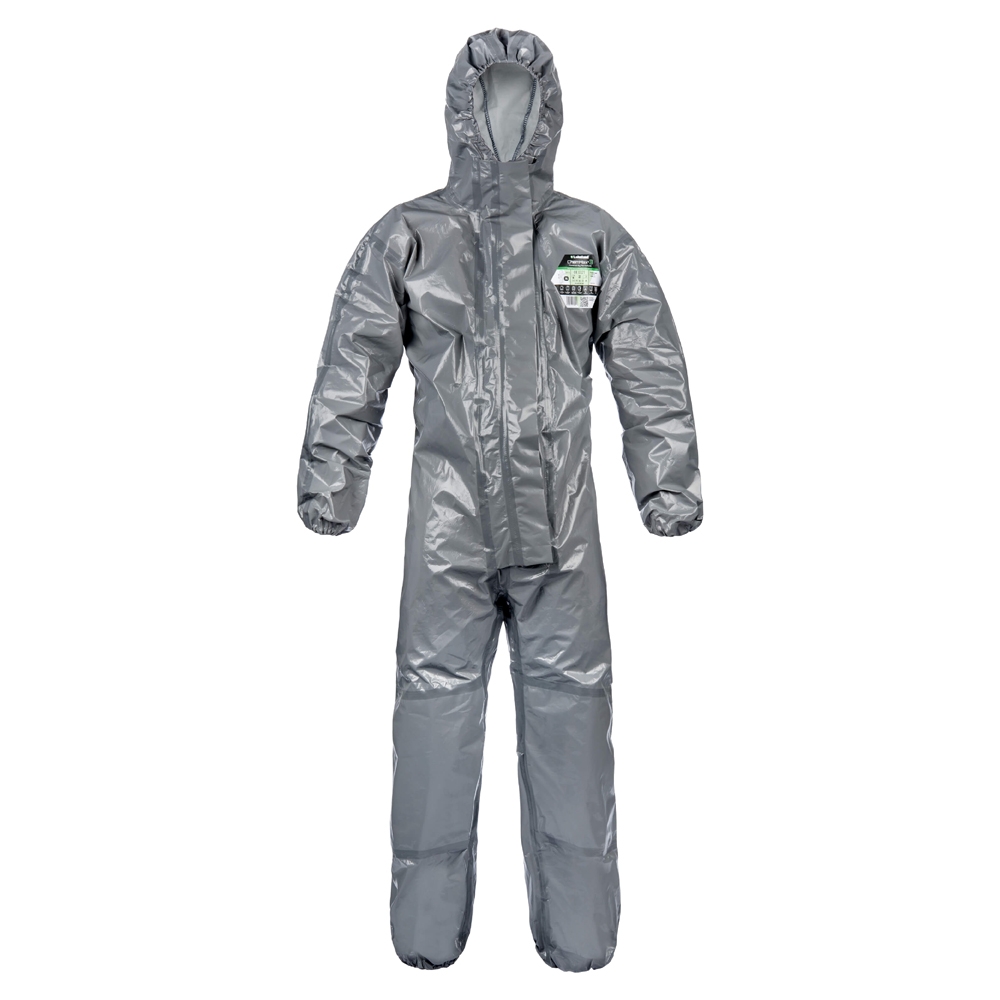 ChemMAXÂ® 3 Grey Coverall with Hood