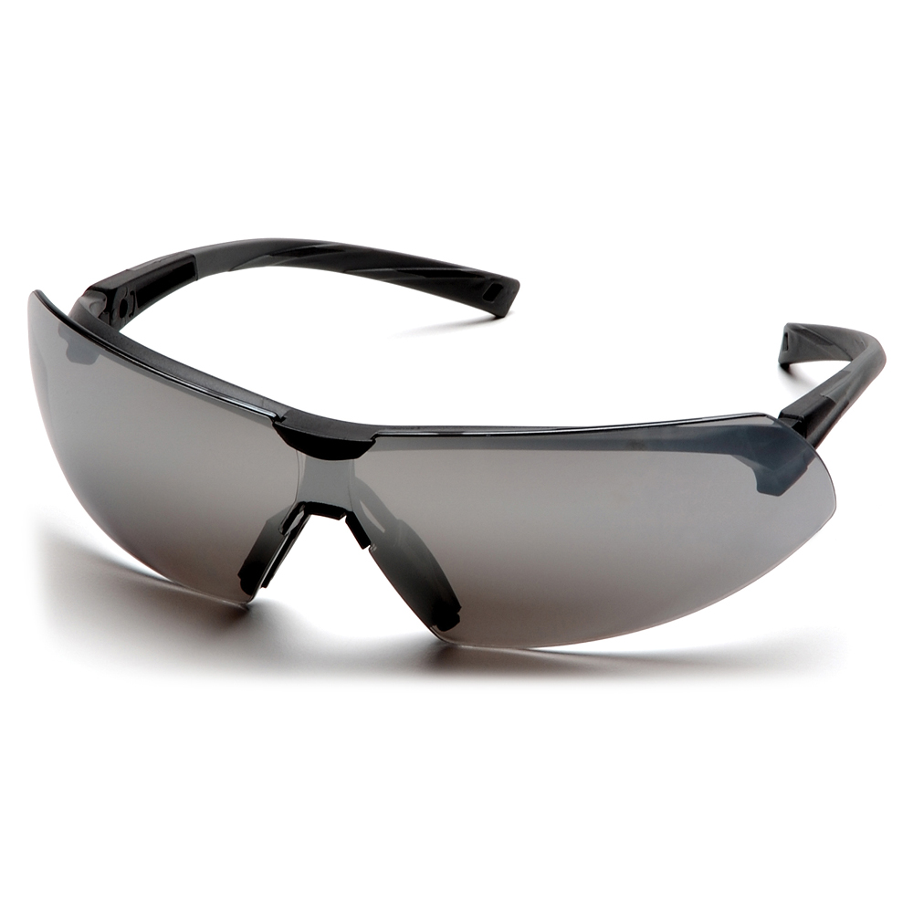 ONIX SUSPENDED SILVER MIRROR LENS - BLACK FRAME **MTO**