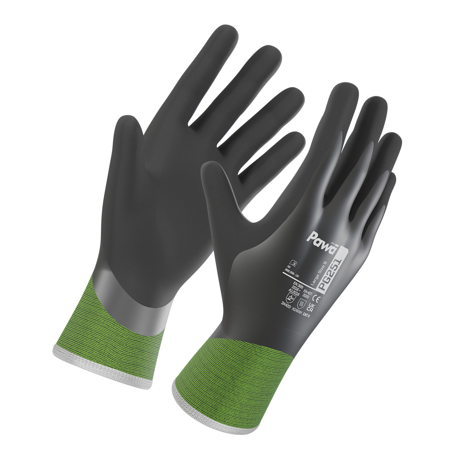 Picture of Pawa PG251 Water-Repellent Anti-Cut Gloves