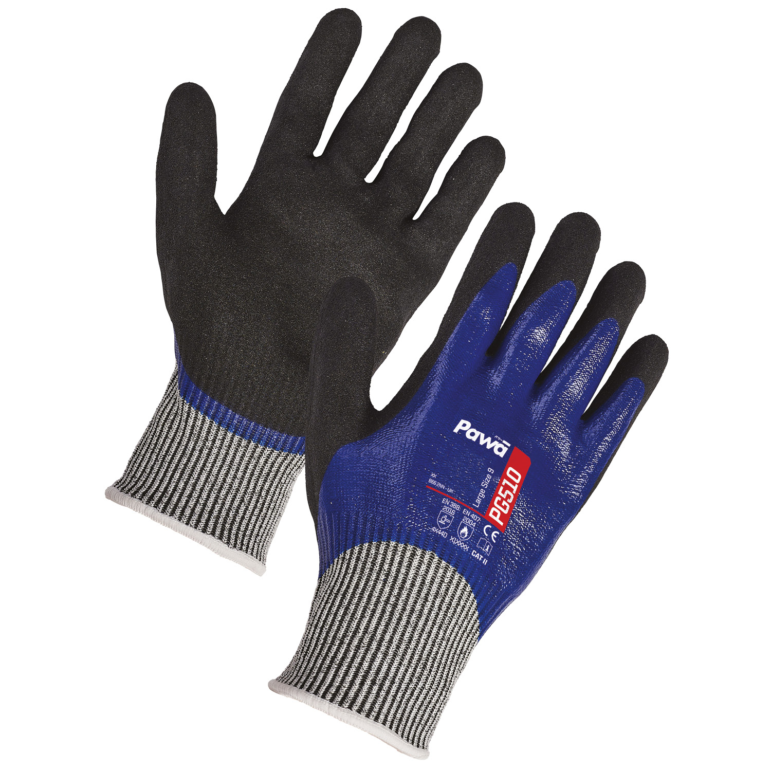 Pawa PG510 Oil Resistant Anti-Cut Glove Small