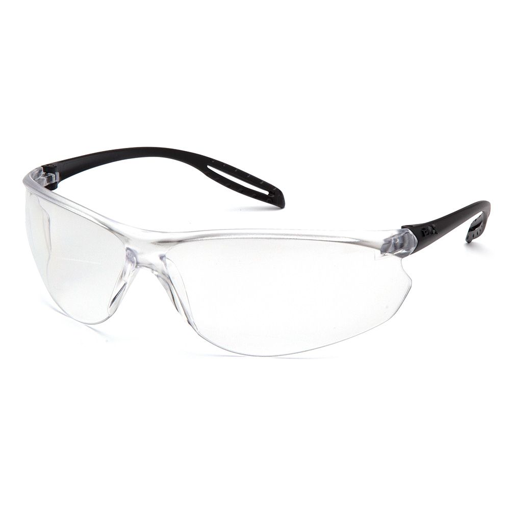 NESHOBA Clear Lens with Black Temples