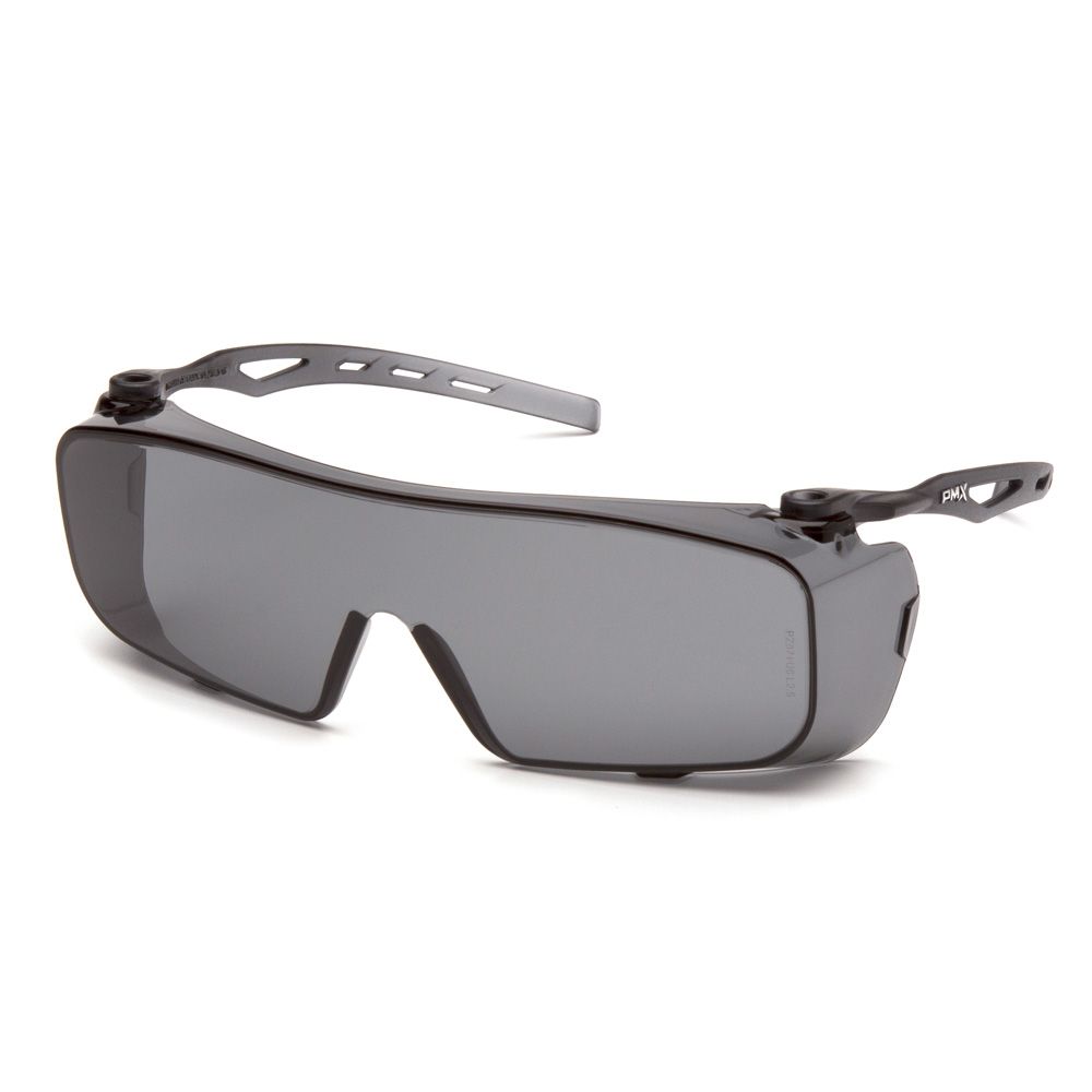 CAPPTURE Grey H2X Anti-Fog Lens with Gray Temples ** M.T.O **