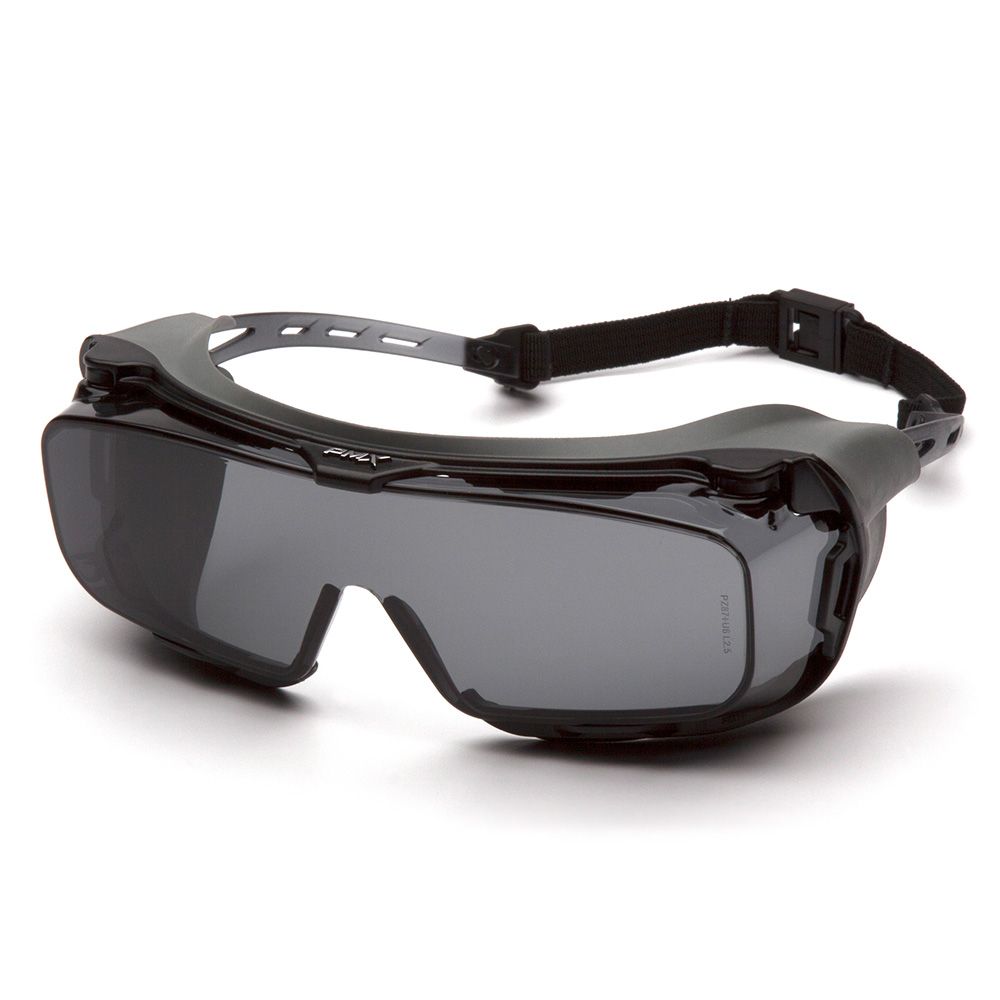 CAPPTURE Grey H2MAX Anti-Fog Lens with Rubber Gasket ** M.T.O **