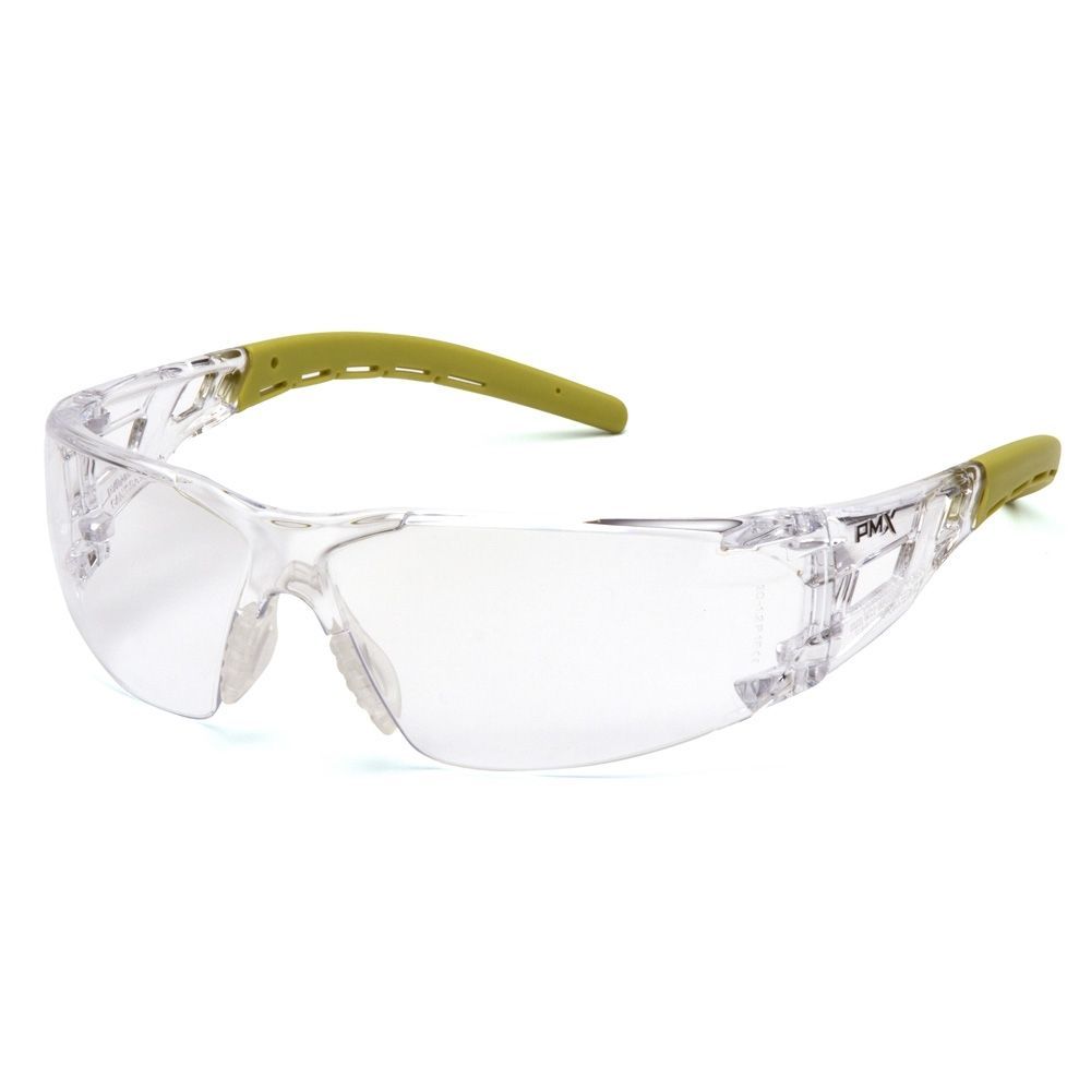 Fyxate Clear Lens Anti-Fog - Gray/Lime Frame