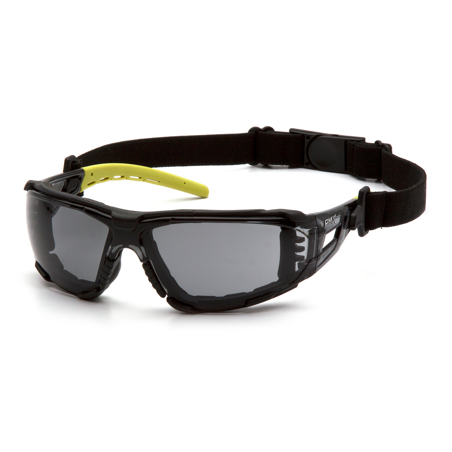 FYXATE FOAM PADDED Grey H2MAX Lens Anti-Fog - Gray/Lime Frame **MTO**