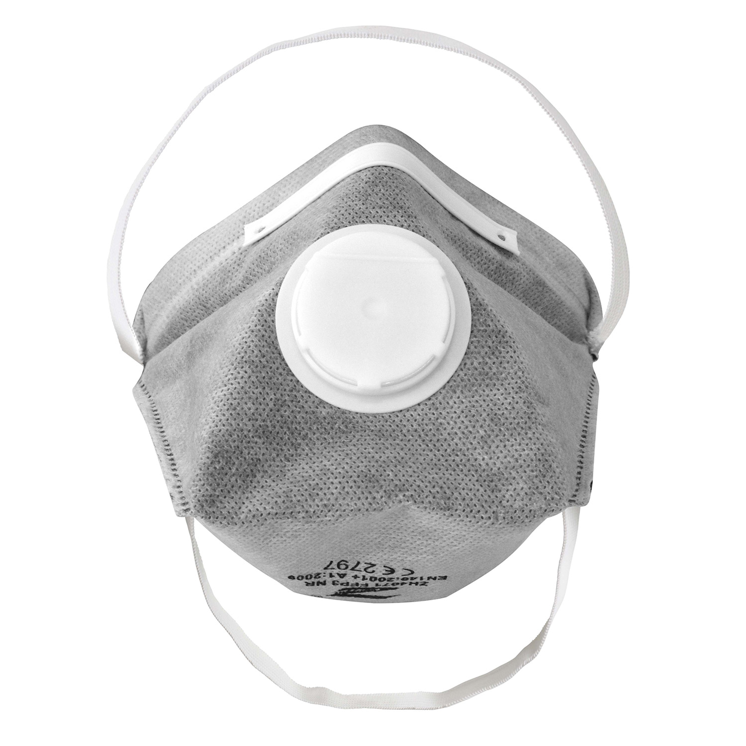 FFP3 - Activated Carbon With Valve - Flat Pack - 12 Pieces