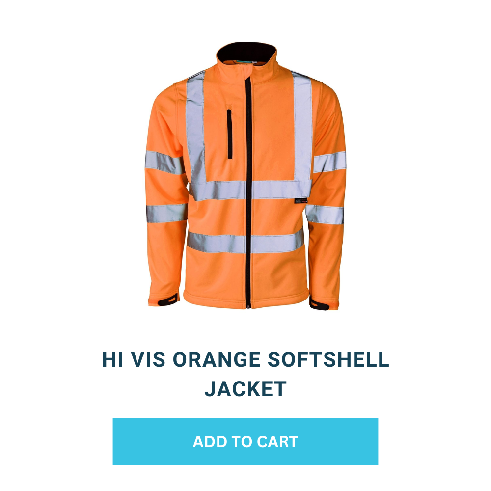 Supertouch Hi Vis Orange Softshell Jacket